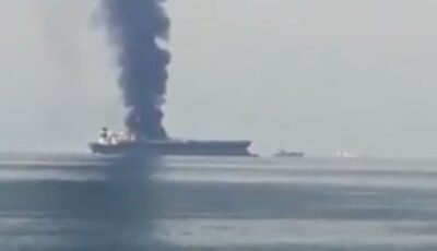 هجوم على ناقلة نفط خلال إبحارها شمال شرق عمان