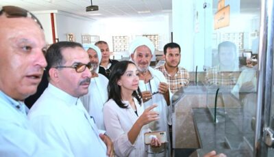 محافظ البحيرة تتفقد مجمع الخدمات بقرية الحمراء بوادي النطرون