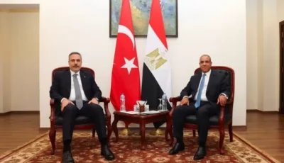 وزير الخارجية يبحث مع نظيره التركي تطورات المنطقة