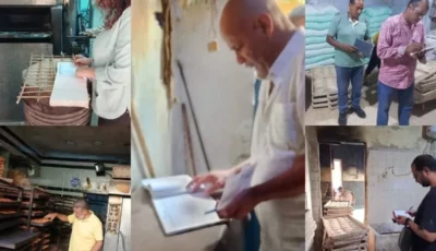 ضبط مصنع طحينة “سري” والتحفظ على طن منتجات مجهولة البيانات بالقلي