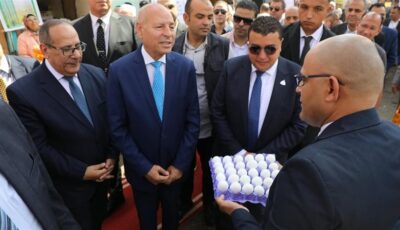محافظ القاهرة يفتتح سوق اليوم الواحد بحي وسط (صور)