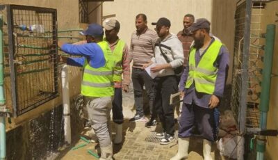حملات لتحصيل مديونيات المياه وضبط الوصلات المخالفة بمدينة بدر
