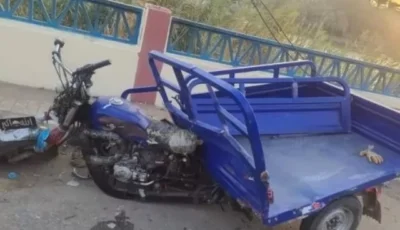 مصرع ربة منزل بحادث تروسيكل بسمالوط وطفل بصعق كهربائى