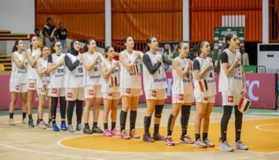 منتخب ناشئات السلة يلتقي مالي في نصف نهائي بطولة الأفروباسكت