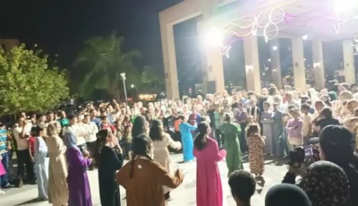 استعراضية غنائية للأطفال تضئ “شارع الفن” بأسوان”