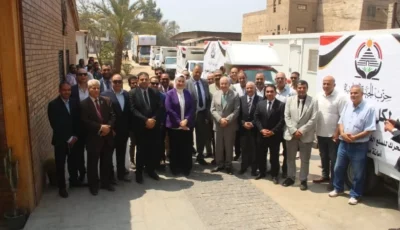 الجبهة الوطنية تطلق سيارات السلع المخفضة وتفتتح أول منافذها بالقل