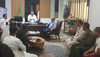تقنين أوضاع أصحاب شون مواد البناء شرق النيل بمركز المنيا