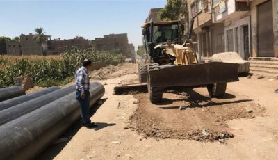 محافظ أسيوط: رفع كفاءة طريق كوبري العصارة بالفتح