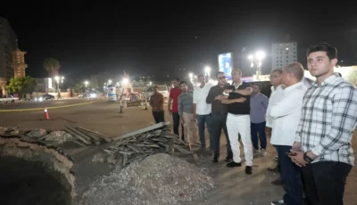 محافظ أسيوط يواصل متابعة تطوير ميادين المدينة بالمشاركة المجتمعية