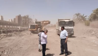محافظ أسيوط: رفع المخلفات وتسوية طريق السفير بدر عبد العاطي