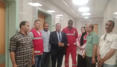 مدير التضامن يتفقد مصابي حادث ملوي ويقدم الدعم للأسر المتضررة