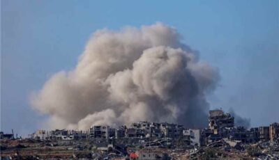 المشهد الدولي – استشهاد فلسطيني وإصابة آخر في غارة إسرائيلية على وسط قطاع غزة
