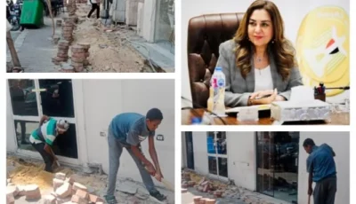 وزيرة التنمية المحلية : بدء تطوير شارع إبراهيم باشا بالكوربة