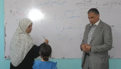 «عطية» يتابع جاهزية مدارس أبو النمرس والحوامدية للعام الدراسي الجديد