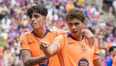 برشلونة يحفز حمزة عبد الكريم قبل مواجهة الأهلي في كأس خوان جامبر