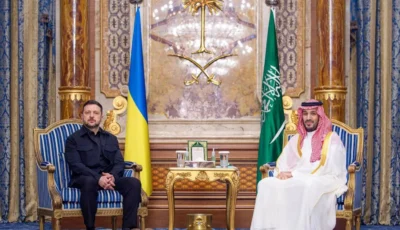 ولي العهد يجري اتصالًا هاتفيًا بالرئيس الأوكراني زيلينسكي