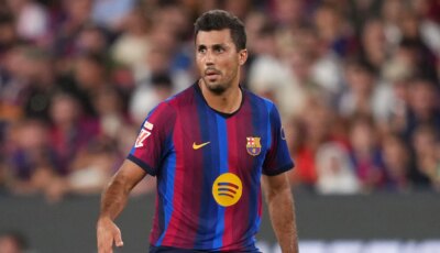 رودري خارج التشكيل المتوقع لبرشلونة أمام رايو فاليكانو