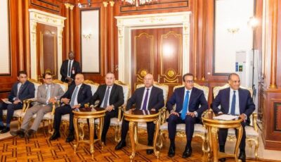 تعزيز التعاون الصحي.. وزير الصحة يلتقي رئيس تشاد ضمن وفد اللجنة الوزارية المصرية