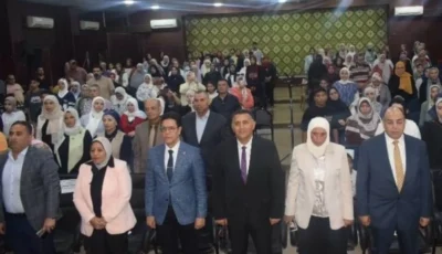 محافظ القليوبية ورئيس جامعة بنها يشهدان احتفالية”الشبان”بالمولد النبوي