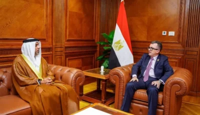 وزير التخطيط يبحث مع سفير الإمارات دعم العلاقات الاقتصادية