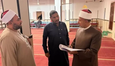 مدير أوقاف الإسماعيلية يتفقد مساجد القنطرة شرق