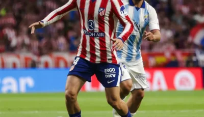أتلتيكو مدريد يهزم مالاجا بثنائية فى الدورى الإسبانى