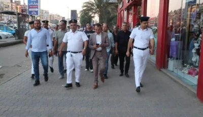 حملة مكبرة تضرب الإشغالات بالحصري والأمريكية بـ 6 أكتوبر