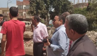 محافظ القليوبية يوجه بتكثيف أعمال النظافة ورفع التراكمات بقرية ال