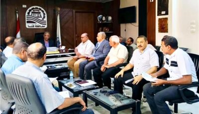 متابعة دقيقة للبكالوريا وحركة النقل والندب والعجز والزيادة وقبول الطلاب والمستحقات المالية في قنا 