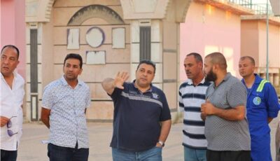 رئيس مياه البحيرة يتفقد محطات كفر الدوار ويتابع ميدانيًا أعمال الإحلال والتجديد بمحطة عقد 4