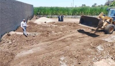 إحباط 6 حالات تعدٍ وبناء مخالف وإزالتها في المهد في مدينة أرمنت