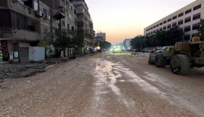 محافظ الجيزة يعلن بدء تطوير ورصف شارع المطار بطول 1.5 كيلومتر بإمبابة والمنيرة الغربية