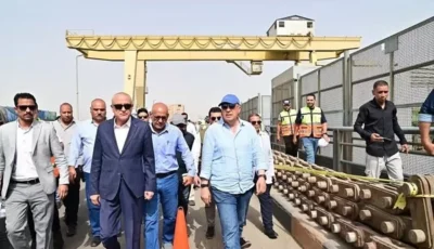 هاني سويلم يتابع تنفيذ المرحلة الثانية من “مشروع تحديث مفيض قناطر إسنا الجديدة”