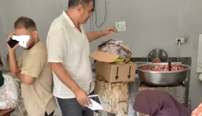ضبط 330 كيلو لحوم مجهولة ودواجن فاسدة بمحلات مشهورة فى مدينة بدر