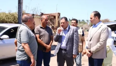 محافظ دمياط يتابع جهود رفع المخلفات برأس البر