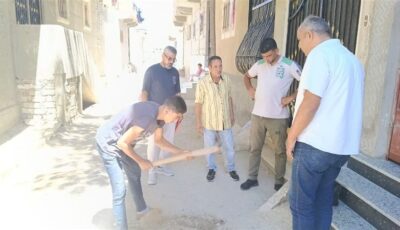 مياه الإسكندرية تكثف حملاتها لإزالة التعديات على شبكات مياه الشرب