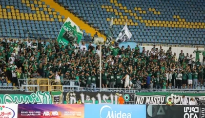 جماهير بورسعيد فرحانه بفوز المصرى على سموحة فى الدورى