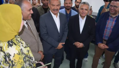 محافظ السويس يتفقد قسم الغسيل الكلوي بمستشفى الجامعة