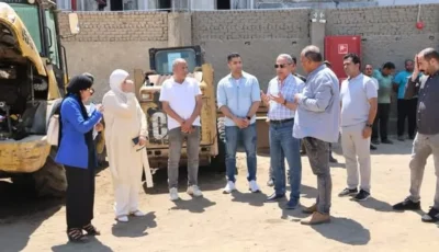 محافظ الإسماعيلية ينفقد منظومة العمل في مركز ومدينة فايد..صور