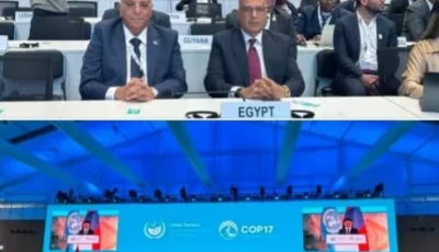 وزير الري يشارك في فعاليات مؤتمر مكافحة التصحر COP17