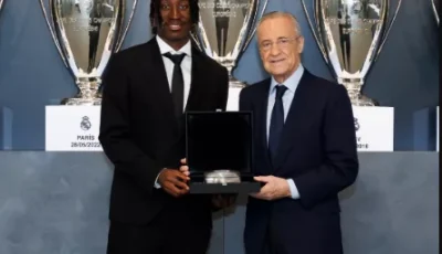 رسميًا.. ريال مدريد يقدم الإيفواري يان ديوماندي