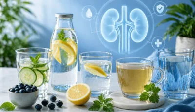 الماء أفضل مشروب لصحة الكلى .. وهذه المشروبات قد تضرها