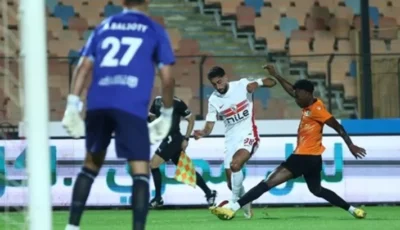 إيشو يعمق جراح البنك الأهلي بالهدف الـ 3 للزمالك