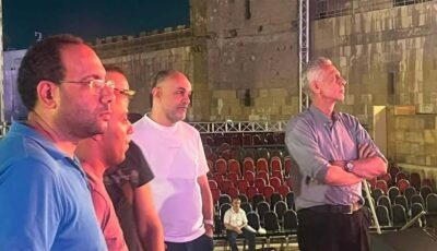 تخصيص منافذ إضافية لبيع التذاكر، رئيس الأوبرا يتابع التجهيزات النهائية لمهرجان القلعة الدولي للموسيقى والغناء