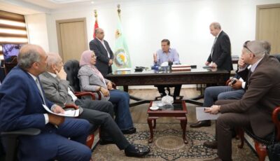 علاء فاروق يبحث مع نواب البرلمان طلبات المواطنين ومشكلات المزارعين (صور)