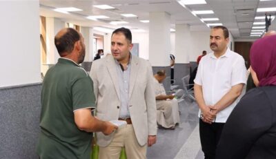 لتسهيل الخدمات، محافظ دمياط يُفاجئ العاملين بالمركز التكنولوجي بالديوان العام