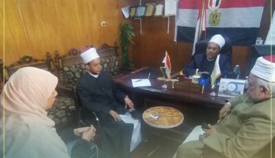 مدير أوقاف قنا يجري اختبارات المتقدمين لمسابقة بعثة الحج لعام ١٤٤٨هـ ٢٠٢٧م(صور)