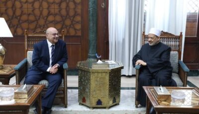 وفد نادي قضاة مصر يلتقي شيخ الأزهر لبحث تعزيز التعاون وترسيخ قيم الاعتدال والوعي المجتمعي