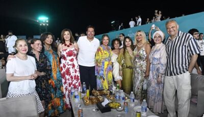 جودي تغني مع والدها ومفاجأة تامر عاشور ووصلات رقص للنجوم، أبرز مشاهد حفل أحمد سعد في الساحل (فيديو)