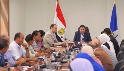 محافظ دمياط يدشن ورشة عمل حول السلامة أثناء الحفر بالقرب من خطوط الغاز